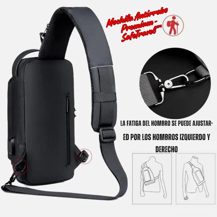 Mochila Antirrobo Premium - SafeTravel™ 🎒🔒