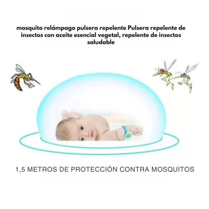 🦟 Manilla Protectora con Estilo - MosquitoShield Pro™ ⌚🎨