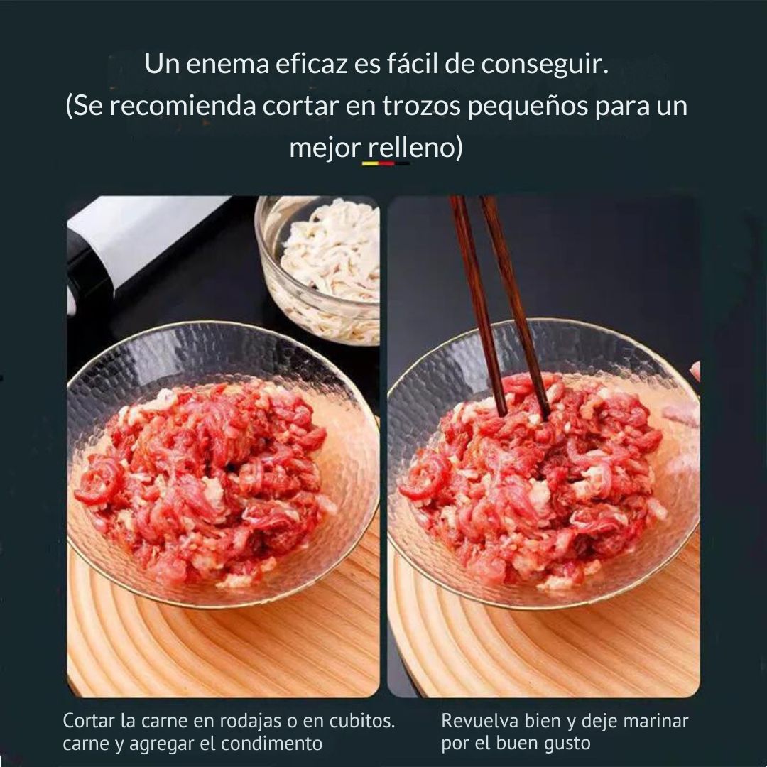 Embutidora de Salchichas 3 en 1 - SazónPerfect™  🍖🌭