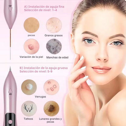 Pluma Estética de Precisión para Manchas y Lunares – Tecnología de Plasma 🔬✨
