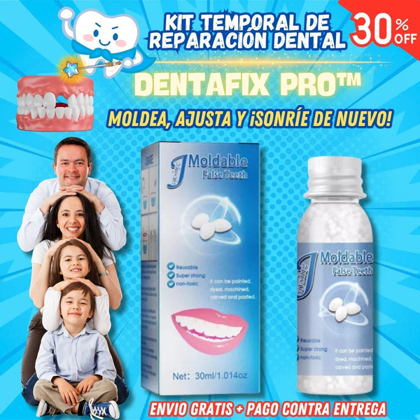 Kit Temporal de Reparación Dental - DentaFix Pro™ 🦷✨