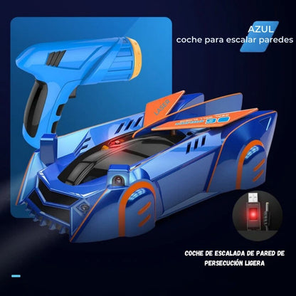 Coche RC Gravitex™ - ¡Escala Paredes y Techos! 🚗✨