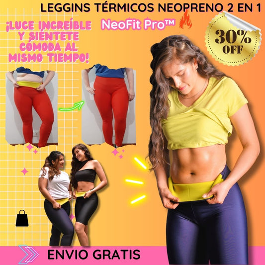 Leggins Térmicos Neopreno 2 en 1 - NeoFit Pro™ 💪🔥