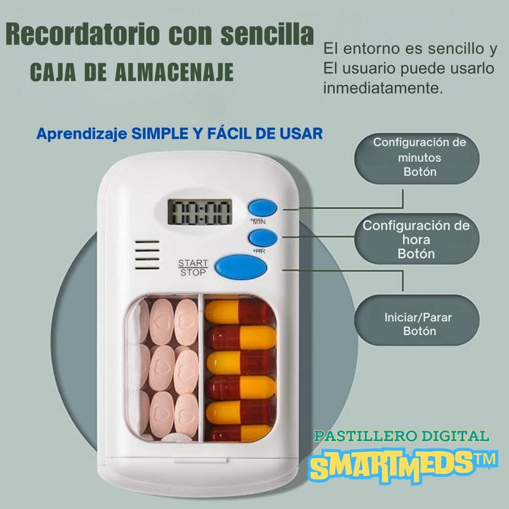 Pastillero Digital SmartMeds™ 💊⏰