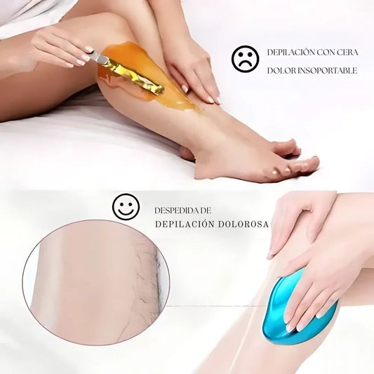 Depiladora Portátil CristalTouch™ – ¡Piel Suave en Segundos! 💖✨