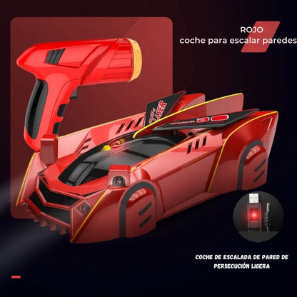 Coche RC Gravitex™ - ¡Escala Paredes y Techos! 🚗✨