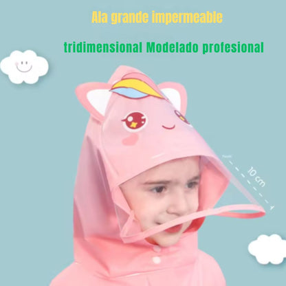 Impermeable Reflectante Infantil RainPro™ 🧥✨