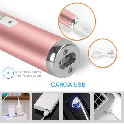 Depiladora Eléctrica Femenina 4 en 1 Gemei GM-3074 – Nariz, Cejas, Cuerpo y Rostro 💖✨