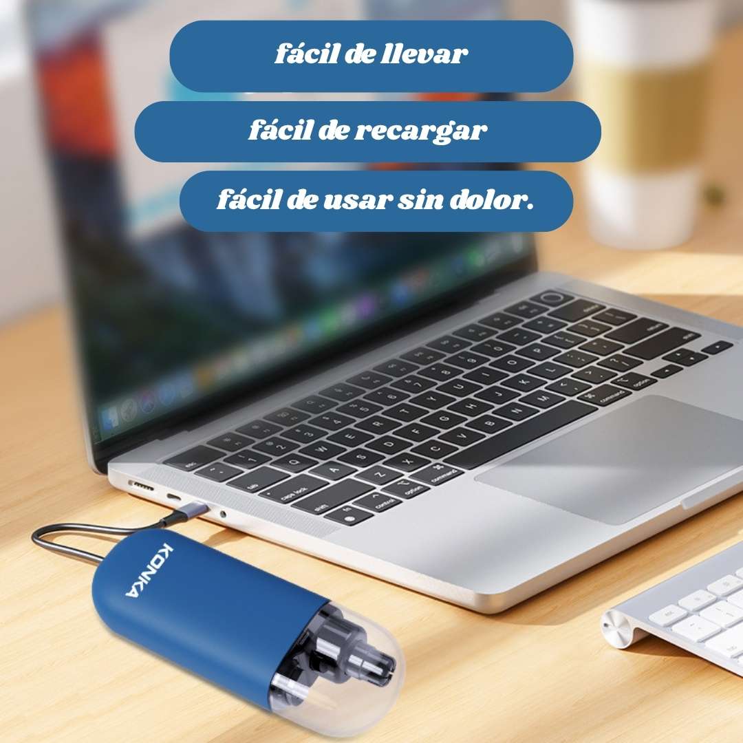 Rasuradora Nasal Pro™ – Elimina el vello sin dolor 🔌