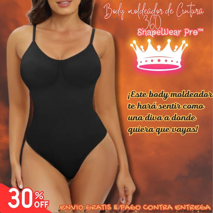 Body Moldeador de Cintura 360° - ShapeWear Pro™ 👗✨