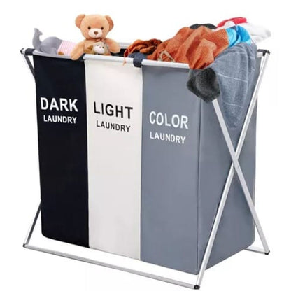 Cesta de Ropa Multifuncional 3 en 1 - OrganizeX™ 🧺✨