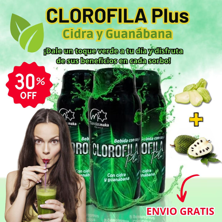 Clorofila Plus – Energía Verde en Cada Gota 🌿💧