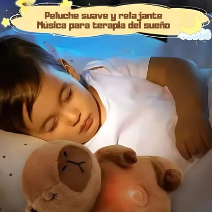 Capibara Plush™ Que Respira – Sueños Tranquilos para tu Bebé 💤