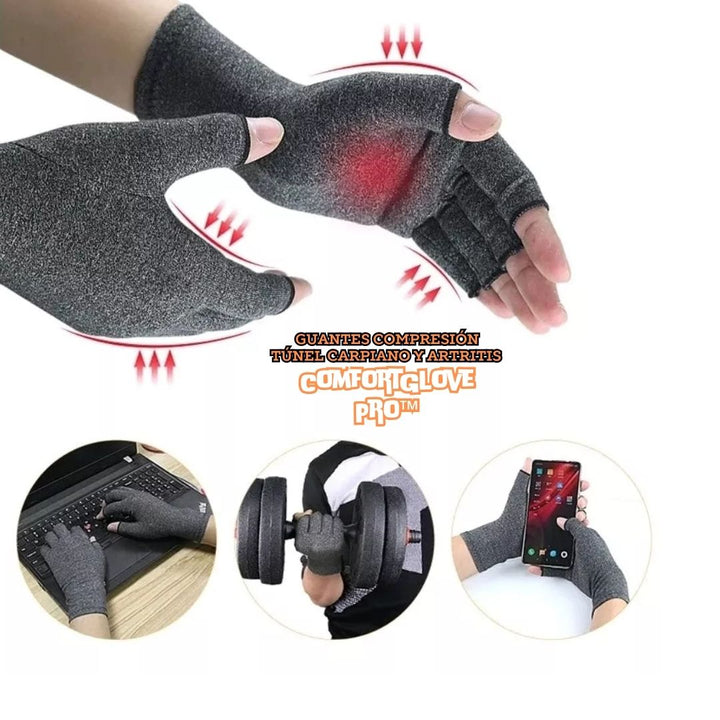 Guantes Compresión Túnel Carpiano y Artritis - ComfortGlove Pro™ 🖐️💪