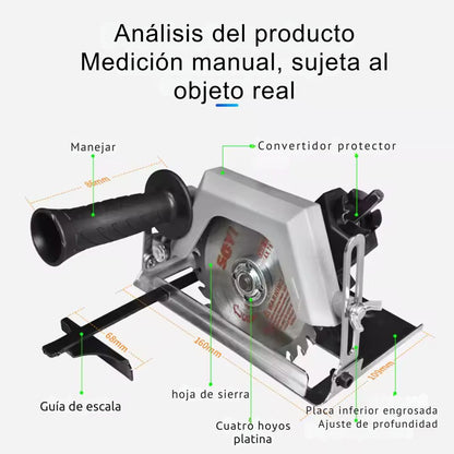 Adaptador Cortador de Metal para Taladro – Corte Preciso y Eficiente 🔧✂️