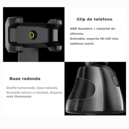 Soporte Inteligente 360 Pro™ - Seguimiento Facial y Objetos 📱✨