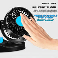 Ventilador doble para carro DúoVent Car Fan™ 🚗💨