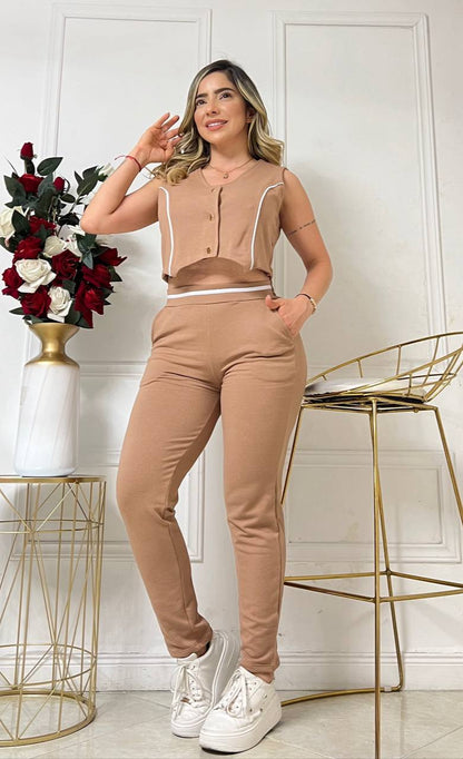 🧥 Set Chaleco EleganceFit™ - Estilo Casual y Comodidad para Cada Día ✨