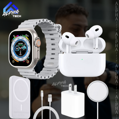 Combo X8: Tecnología Integral para tu Día a Día – Smartwatch, Auriculares y Más ⚙️📱