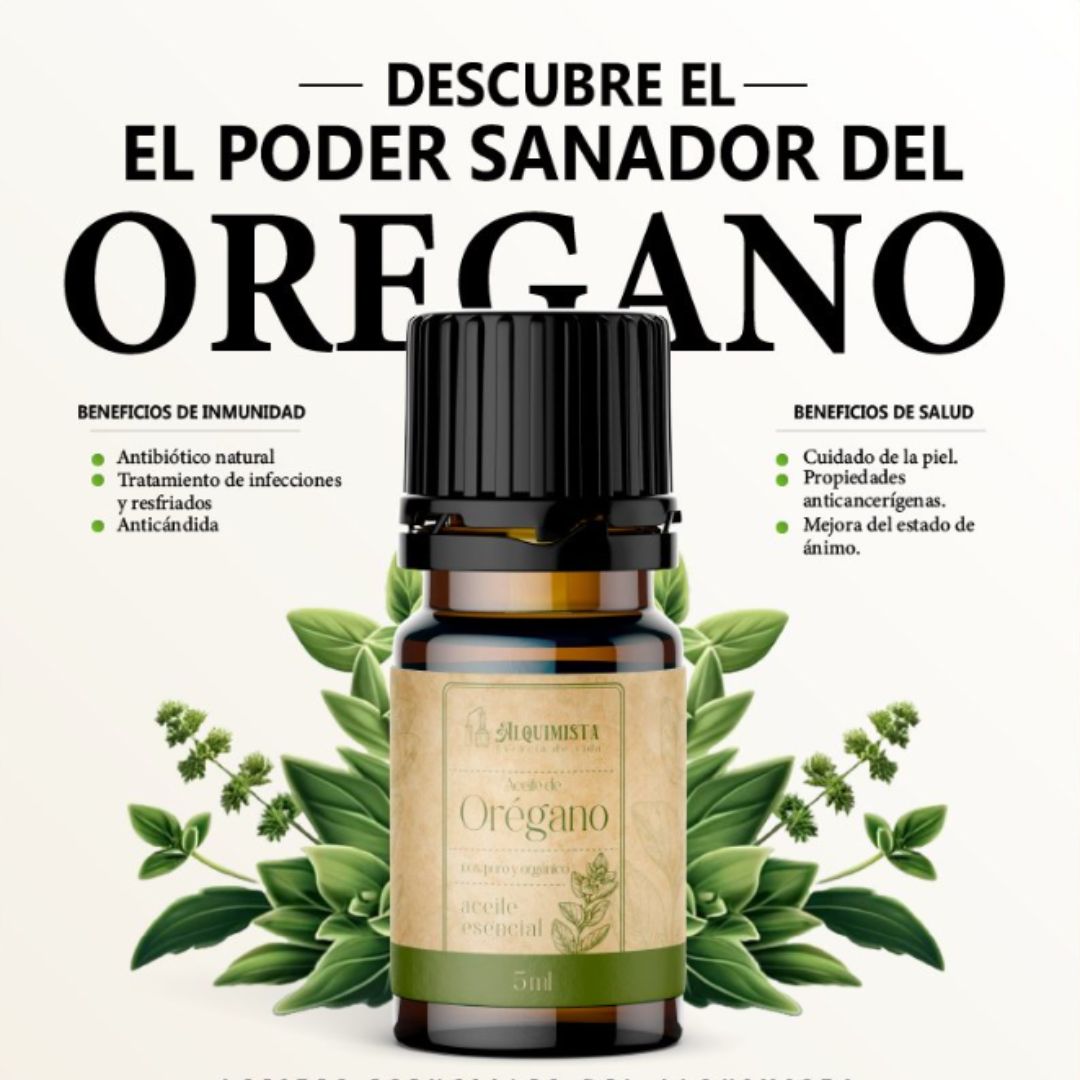 Aceite Esencial de Orégano 100% Puro - OreganoPure™ 🌿✨