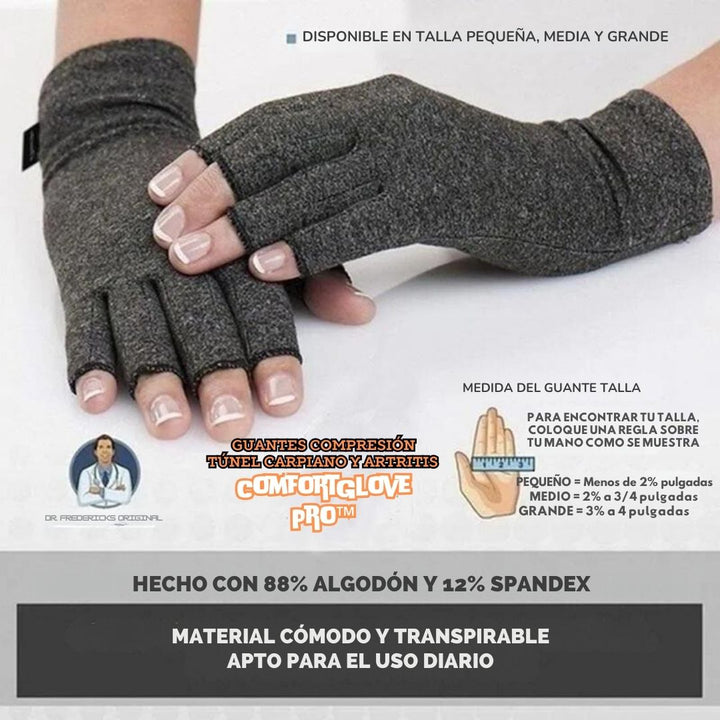 Guantes Compresión Túnel Carpiano y Artritis - ComfortGlove Pro™ 🖐️💪