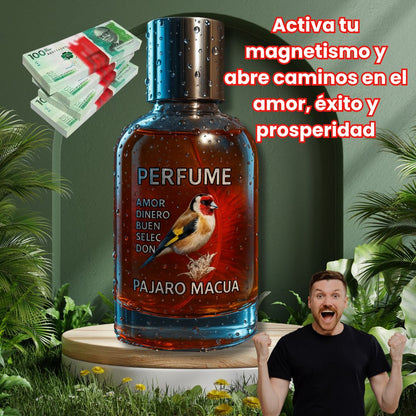 Perfume Pájaro Macua™ – Esencia Mística de Atracción y Energía 🔮
