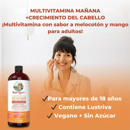 Multivitamina Para El Crecimiento Del Cabello - maryruth's™ x 887 ml 💇‍♀️