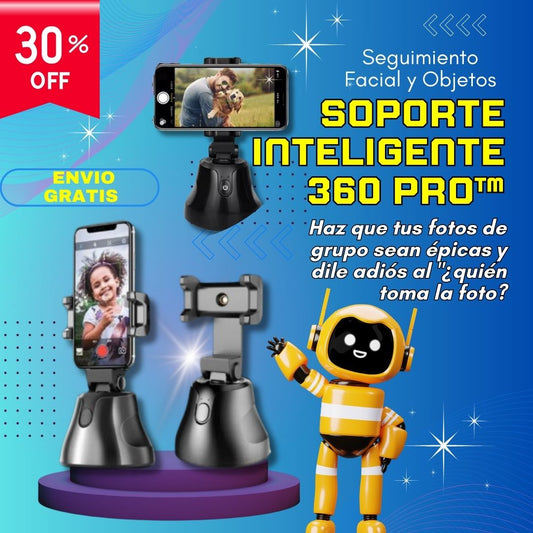 Soporte Inteligente 360 Pro™ - Seguimiento Facial y Objetos 📱✨