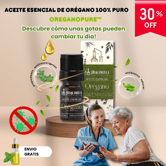Aceite Esencial de Orégano 100% Puro - OreganoPure™ 🌿✨