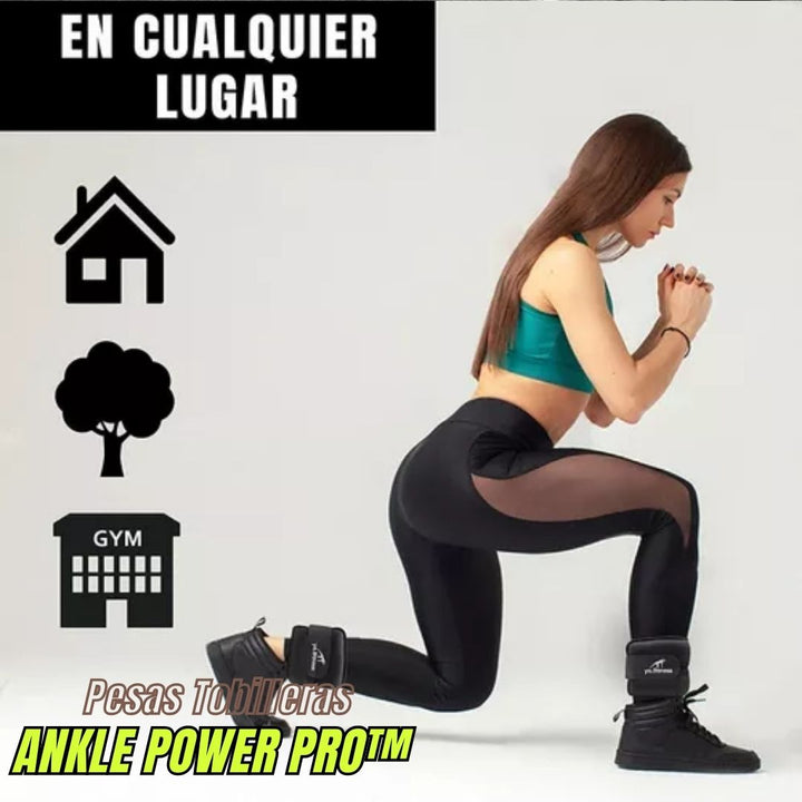 Ankle Power Pro™ Pesas Tobilleras 🔩🏋🏻‍♂️