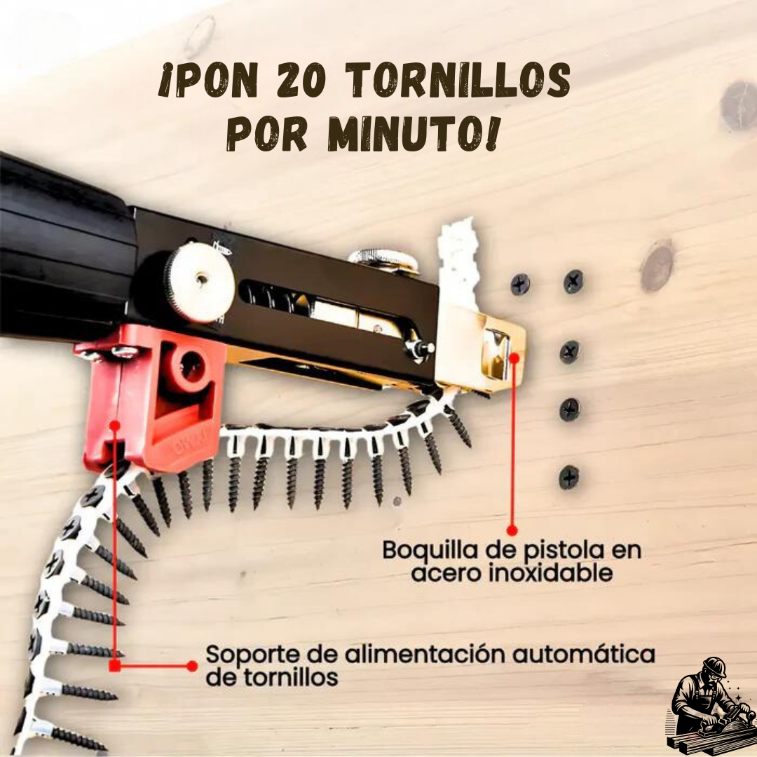 Adaptador De Pistola De Tornillos X20 Ud 🔩🛠️