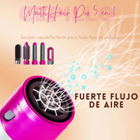 "MultiHair Pro 5 en 1" cepillo para cabello 5 en 1