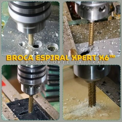 Broca Espiral Xpert x6™ BROCA CORTE LATERAL