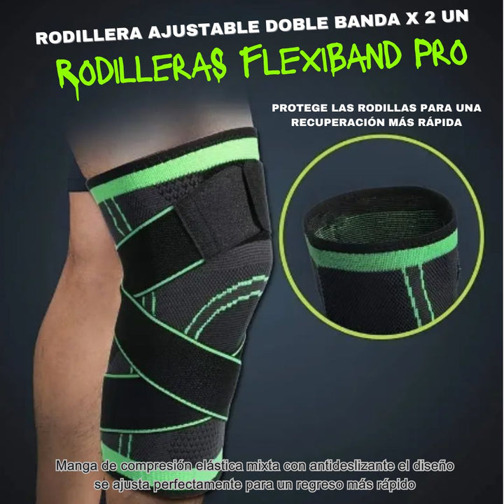 Rodillera FlexiBand Rodillera Doble Banda X 2 Un