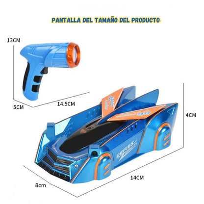 Coche RC Gravitex™ - ¡Escala Paredes y Techos! 🚗✨