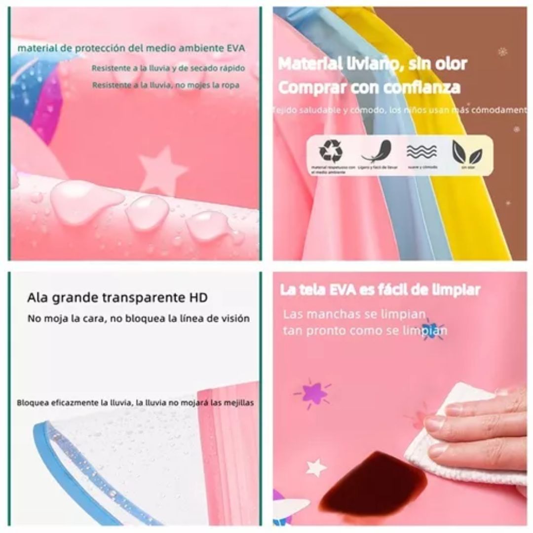Impermeable Reflectante Infantil RainPro™ 🧥✨