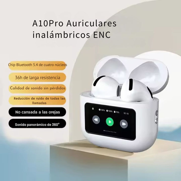 🎧 AirPods con Pantalla Táctil - SmartPods Pro™ 📱🔊