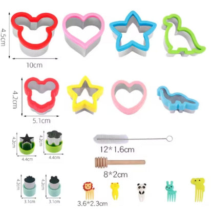 Kit de Lonchera Creativa 25 en 1 - FunSnack Pro™ 🥪✨