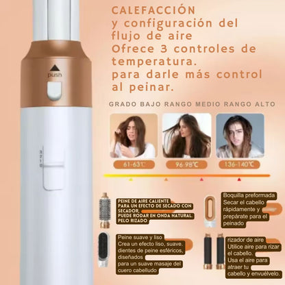 💨✨ Cepillo Secador Eléctrico 5 en 1 - StylePro™ 💕🔥