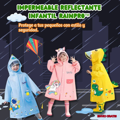 Impermeable Reflectante Infantil RainPro™ 🧥✨