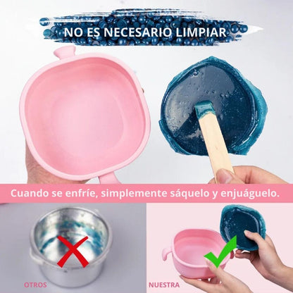 Calentador de Cera Portátil - Depilación On-The-Go™ 🌸✨