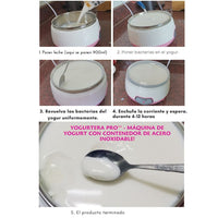 Yogurtera Pro™ 🥄🍶 - Máquina de Yogurt con Contenedor de Acero Inoxidable