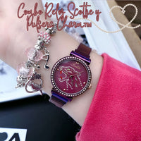 Combo Reloj Scottie y Pulsera Charm™ 🎁⏰