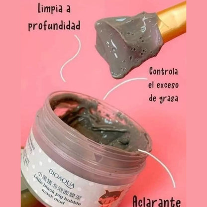 ✨ Mascarilla Bubble Detox - Bioqua Glow™ 🫧🌿