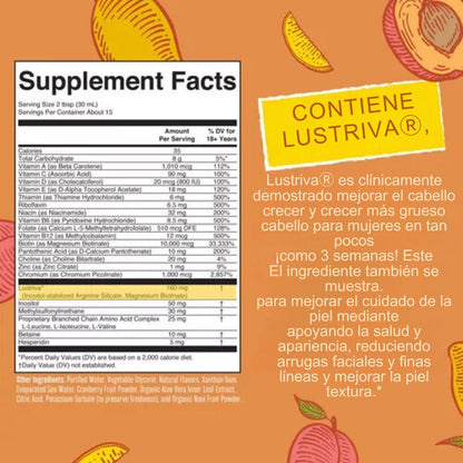 Multivitamina Para El Crecimiento Del Cabello - maryruth's™ x 887 ml 💇‍♀️