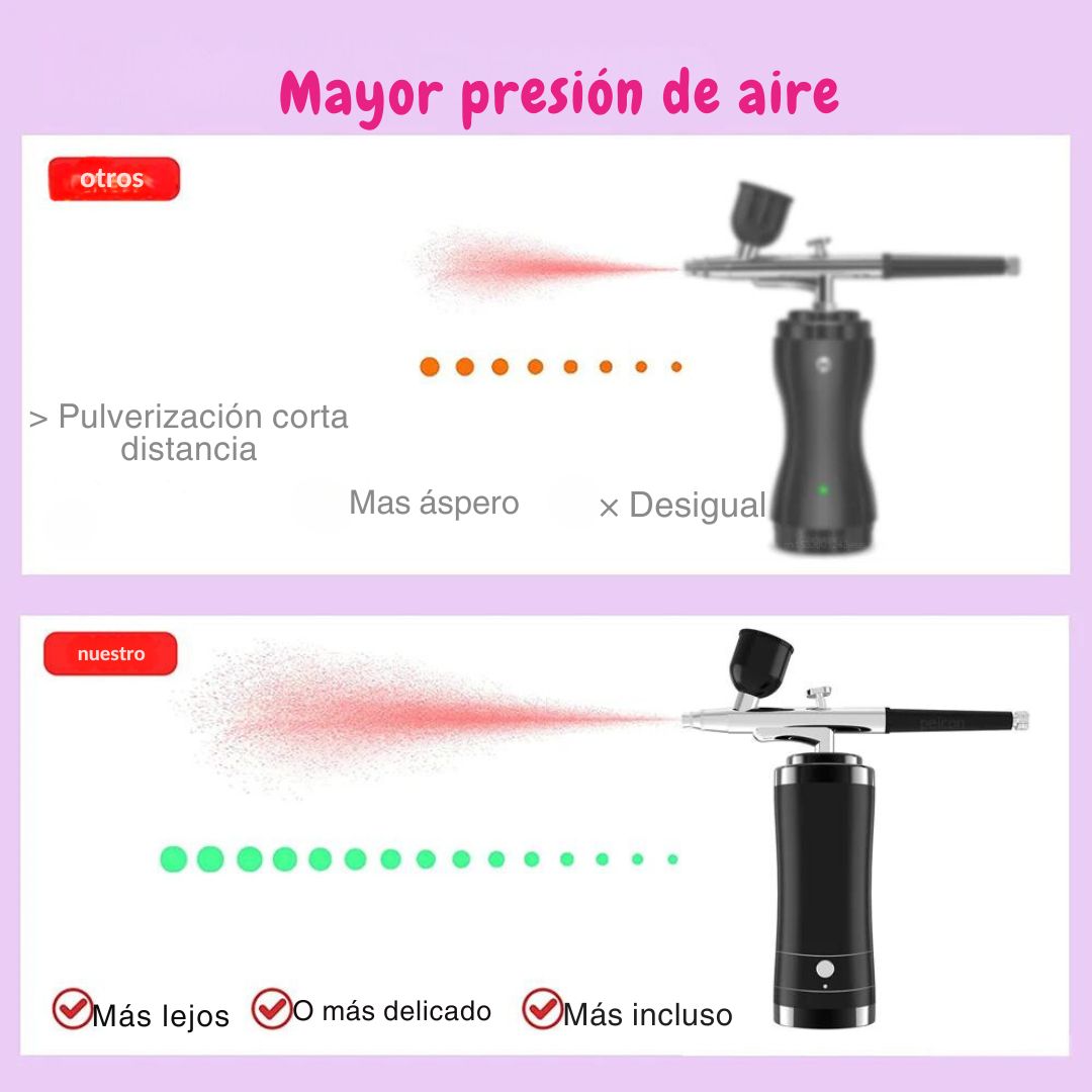 Aerógrafo Portátil Pro - AirCraft Plus™ 🎨💨