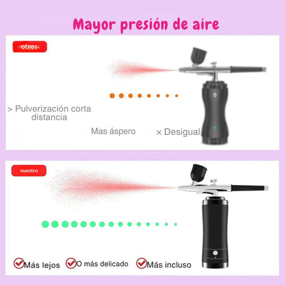 Aerógrafo Portátil Pro - AirCraft Plus™ 🎨💨