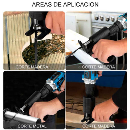 Convertidor de Taladro a Sierra Caladora Pro™ 🔧🪚