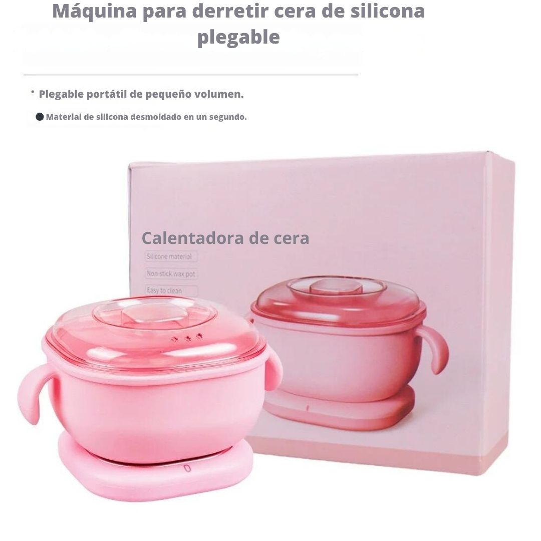 Calentador de Cera Portátil - Depilación On-The-Go™ 🌸✨