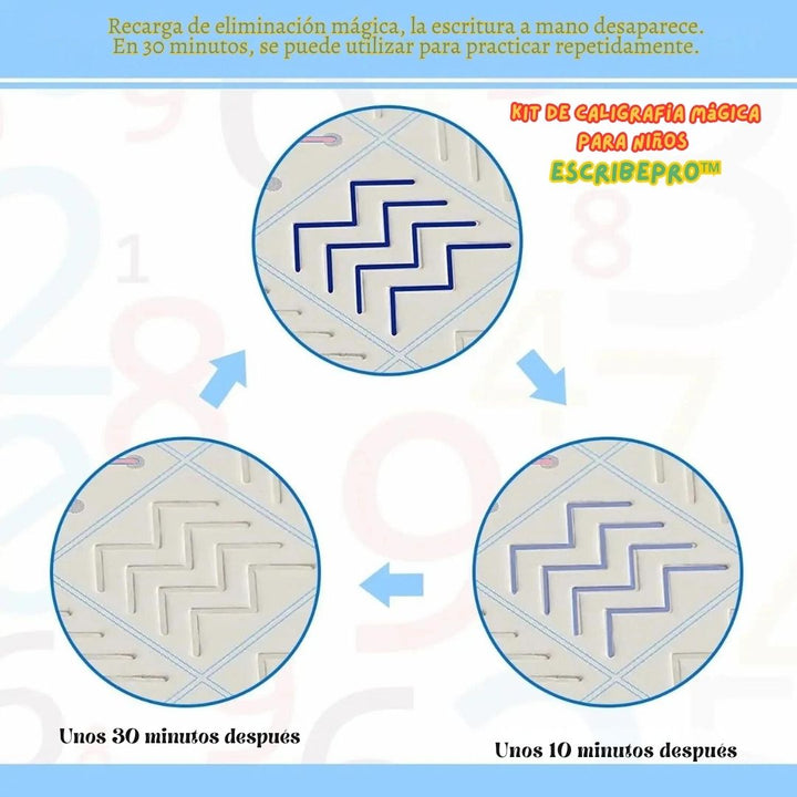 Kit de Caligrafía Mágica para Niños - EscribePro™ 📚✍️